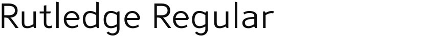 Rutledge font download