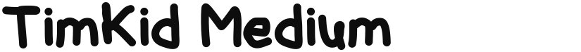 TimKid font download