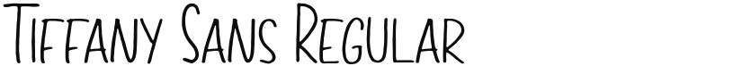 Tiffany Sans font download