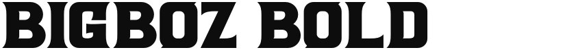 Bigboz font download