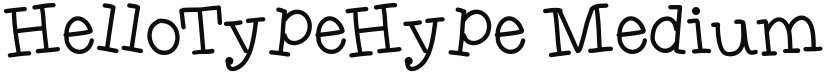 HelloTypeHype font download