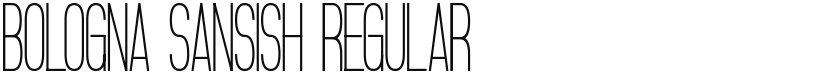Bologna Sansish font download
