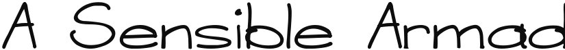A Sensible Armadillo font download