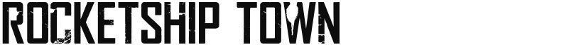 Rocketship Town font download