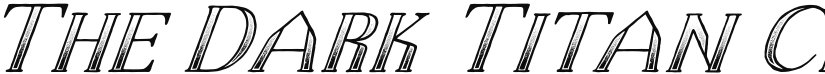 The Dark Titan Classic font download