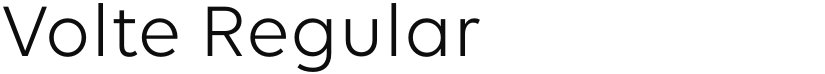 Volte font download