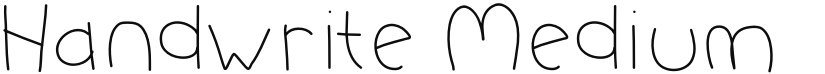 Handwrite font download