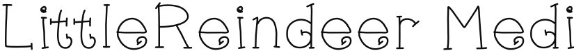 LittleReindeer font download