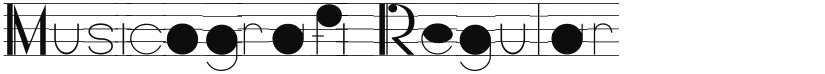 Musicografi font download