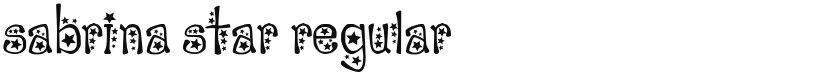 sabrina star font download