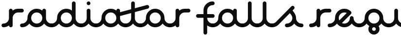 Radiator Falls font download