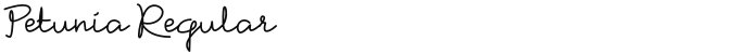 Petunia Regular