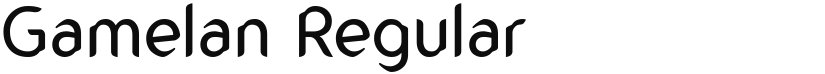 Gamelan font download