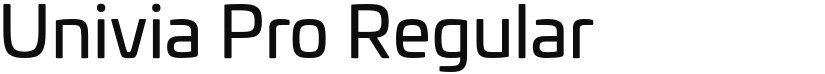 Univia Pro font download
