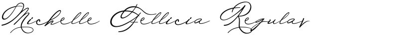 Michelle Fellicia font download