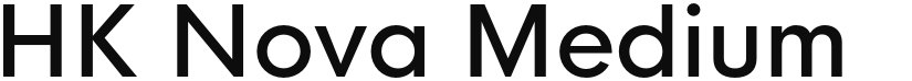 HK Nova font download