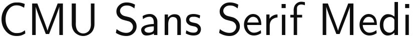CMU Sans Serif font download