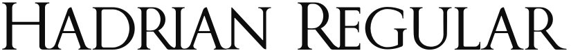 Hadrian font download