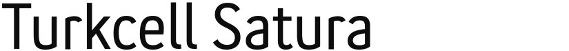 Turkcell Satura font download