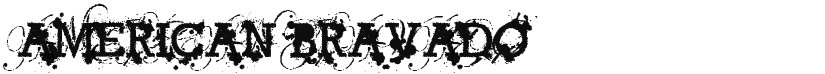 American Bravado font download