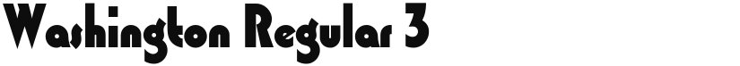 Washington font download