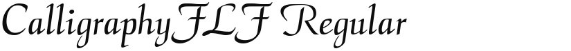 CalligraphyFLF font download