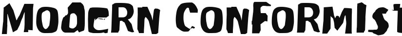 Modern Conformist font download