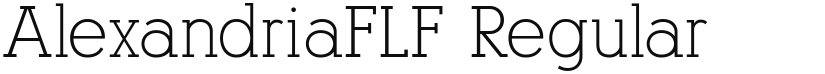 AlexandriaFLF font download