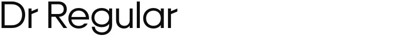 Dr font download