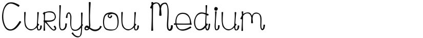 CurlyLou font download
