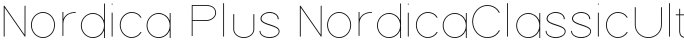 Nordica Plus NordicaClassicUltraLightExt
