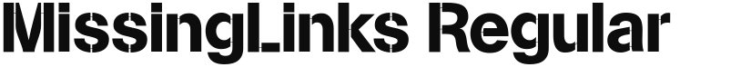 MissingLinks font download