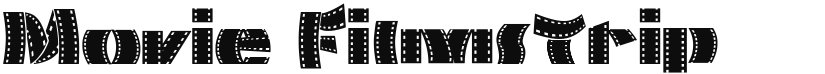Movie Filmstrip font download