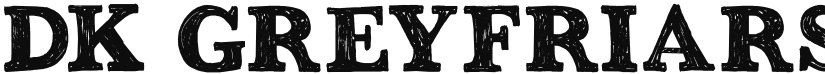 DK Greyfriars font download
