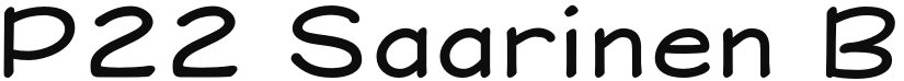 P22 Saarinen font download