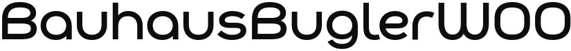 BauhausBuglerW00-Medium font download