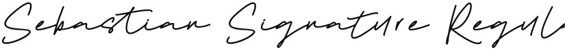Sebastian Signature font download