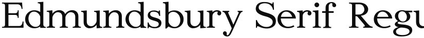 Edmundsbury Serif font download