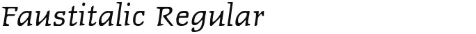 Faustitalic Regular