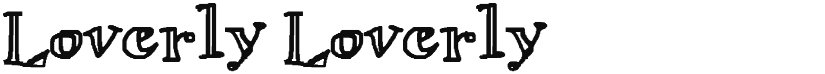 Loverly font download