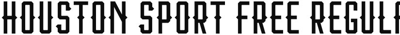 Houston Sport Free font download