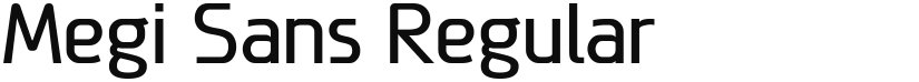 Megi Sans font download