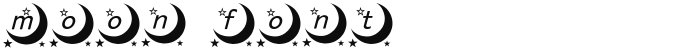 moon font
