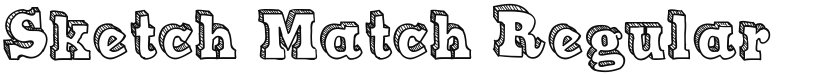 Sketch Match font download