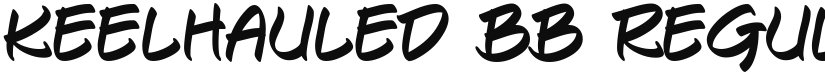 Keelhauled BB font download