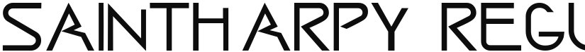Saintharpy font download