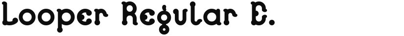 Looper font download