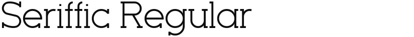 Seriffic font download