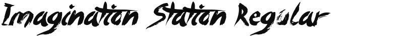 Imagination Station font download