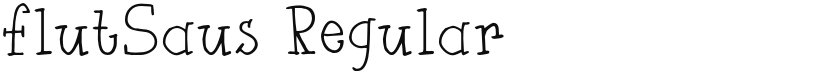 flutSaus font download